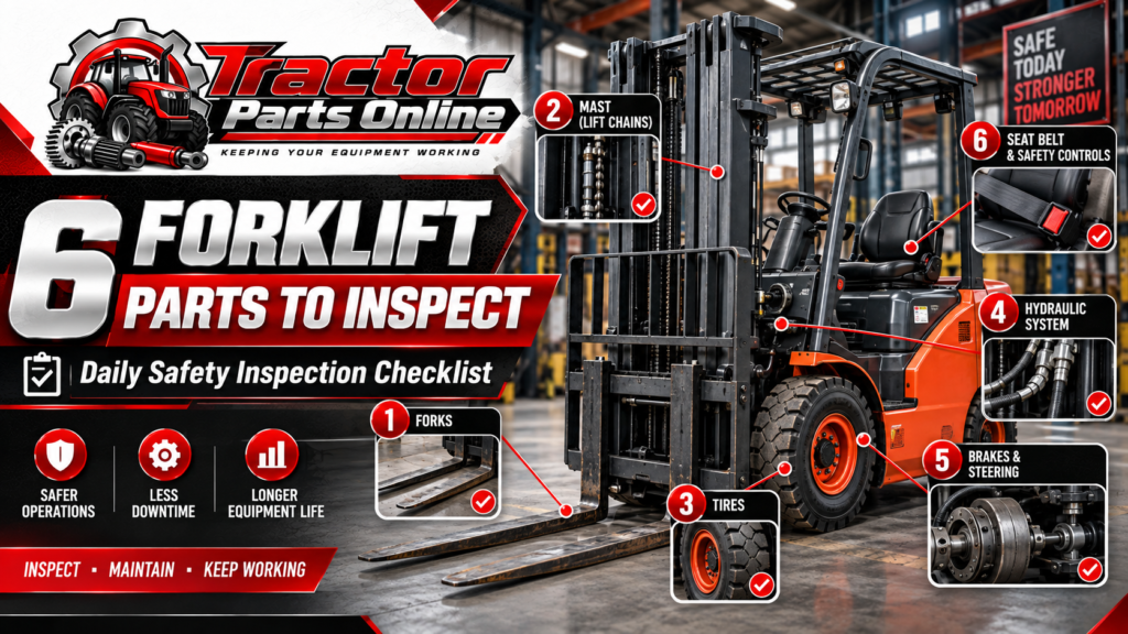 forklift parts inspection