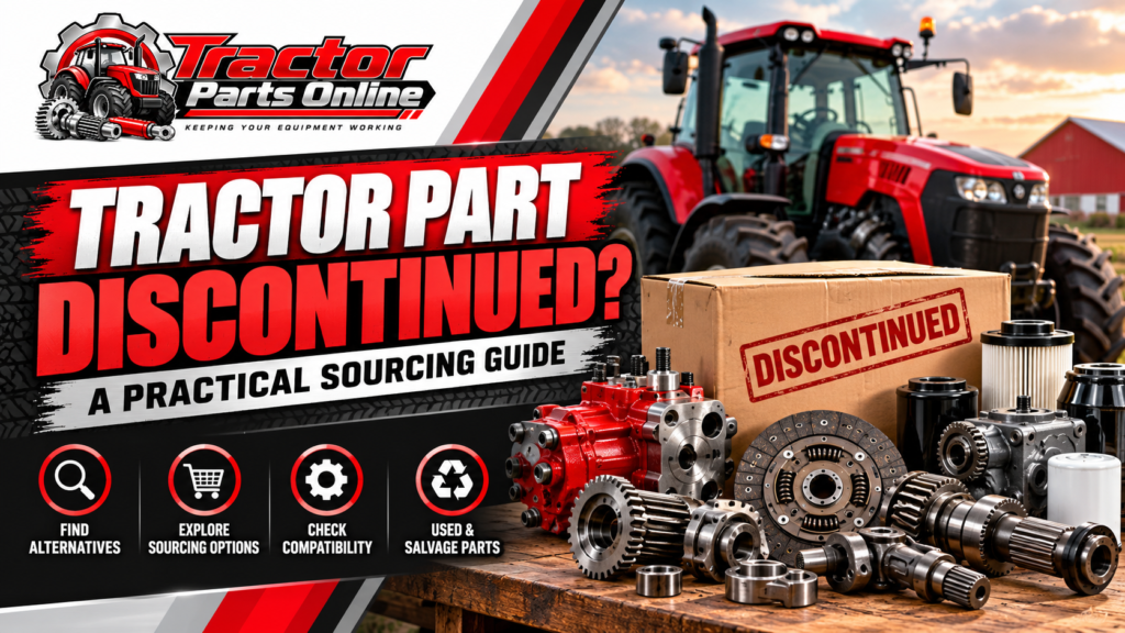discontinued tractor parts