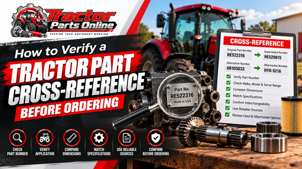 tractor part cross-reference
