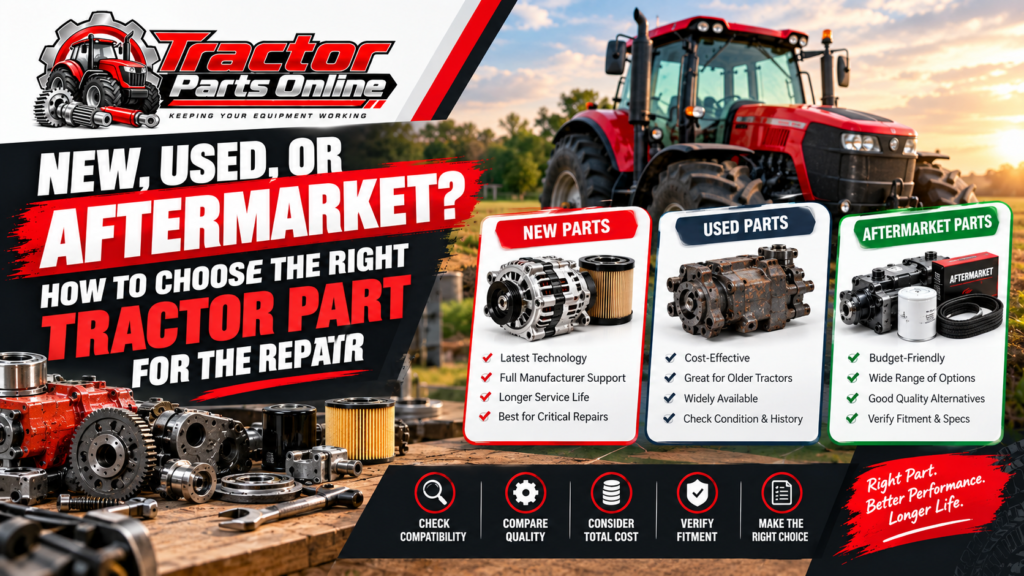 tractor replacement parts